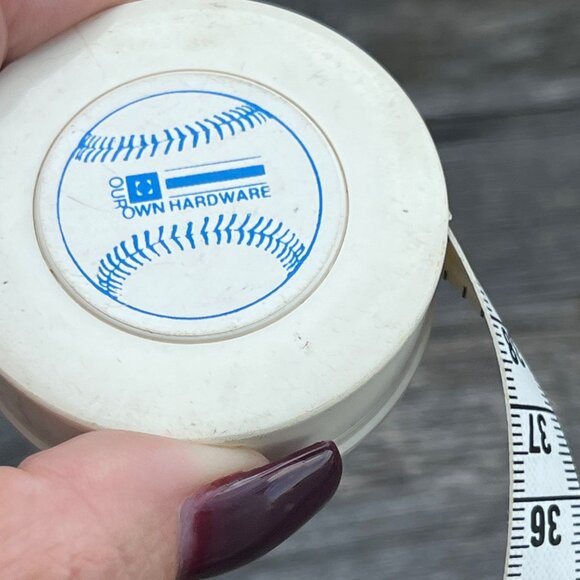 Vintage Celluoid Hardware Advertising Tape Measure Hoechstmass West Germany - Picture 7 of 9